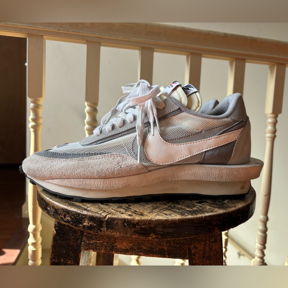 Nike Sacai waffle “summit white”
